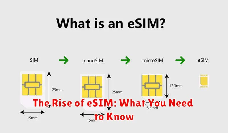 The Rise of eSIM: What You Need to Know